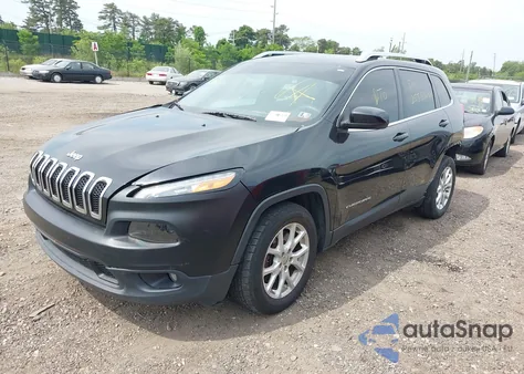 2015 Jeep Cherokee Latitude z USA, uszkodzony, nr VIN 1C4PJLCB1FW711271